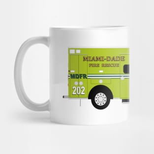 Miami Dade Fire Rescue Ambulance Mug